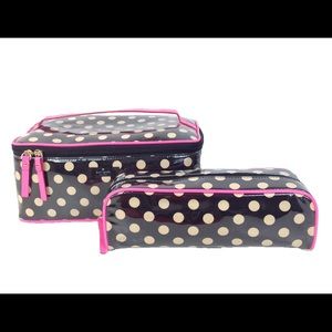 NWT Kate Spade Large Colin Cosmetic 2-Piece Set